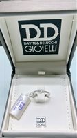 Ringe Davite & Delucchi Dame CLASSIC LINE in Weißgold Diamante 0.18 Ct AA032385 - AA032385